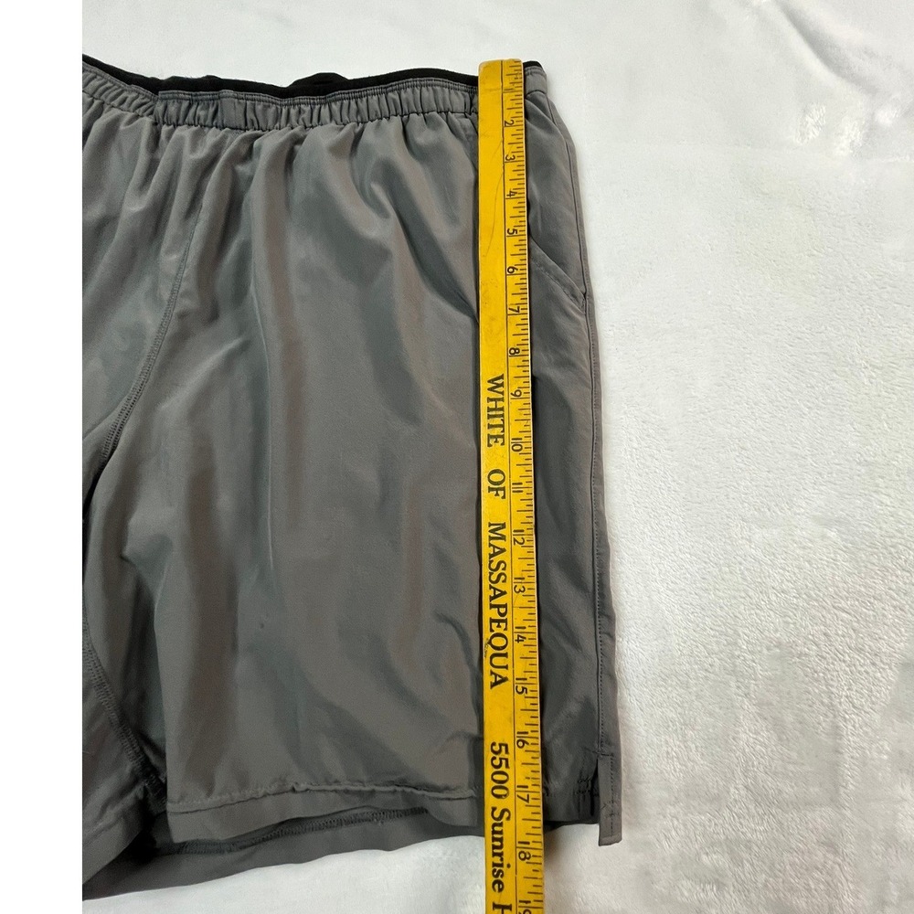 SMARTWOOL Active Mens L Lined Shorts Gray - Picture 13 of 16